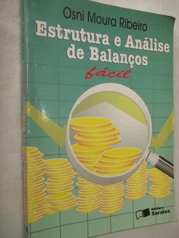 Livro Estrutura E Análise De Balanços Fácil Osni Ribeiro