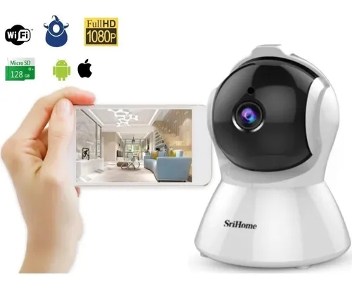 Camara Wifi Ptz Inalambica Ip Graba Android Ios Pc Srihome