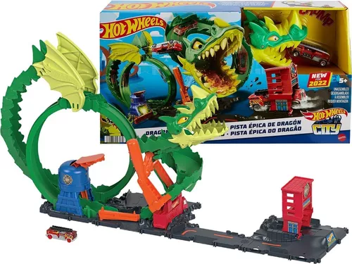 Hot Wheels City Pista Épica Do Dragão – Mattel – Maior Loja de Brinquedos  da Região