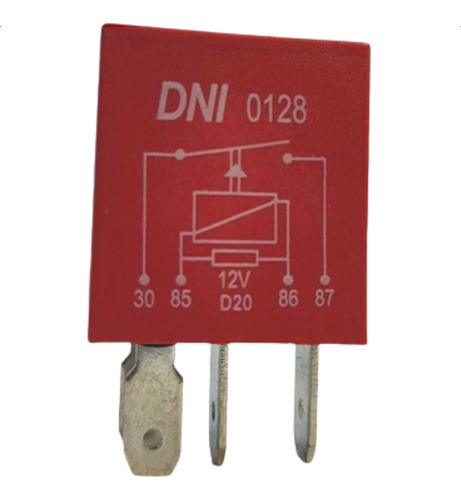 Rele Auxiliar Mini 4t 12v 30a Fiat/gm/hyunday/jac S/sup