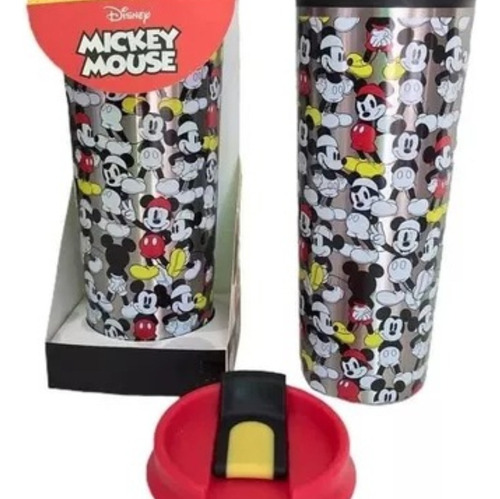 Vaso Termo Mug Mickey Disney Keep Color Rojo