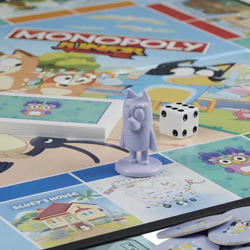 Monopoly Junior: Bluey Edition - Juego De Mesa Para Niños