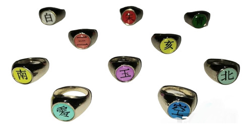 Anillos De Akatsukis - Naruto