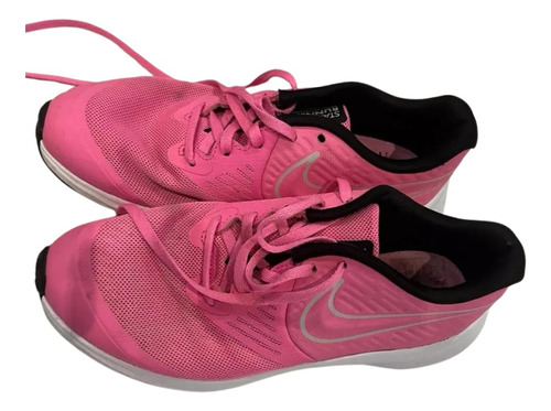 Zapatillas Nike Niña/mujer 23.5 Cm Rosas Running Deporte
