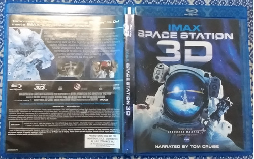 Blu Ray Importado Imax Space Station 3d Dublado E Legendado