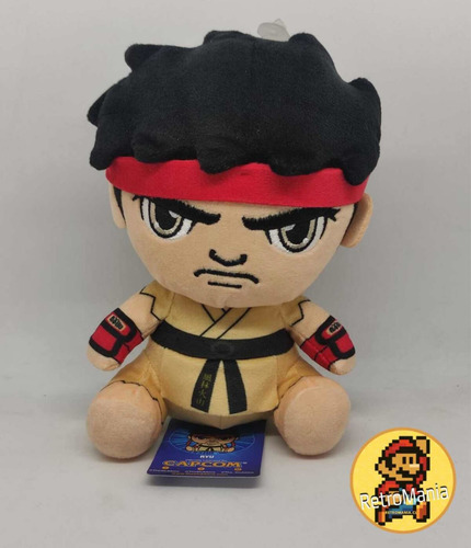 Imagen 3 de 5 de Peluche Ryu Promo Street Fighter Más Taza