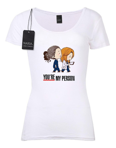 Remera Dama Greys Anatomy Diseño Art Logo - Psan3