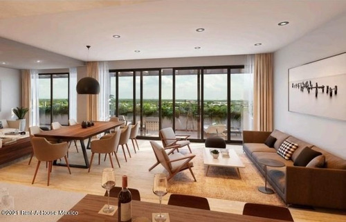 Imagen 12 de 14 de Qh1 Departamento De Lujo En Venta En Yucatan Country Club