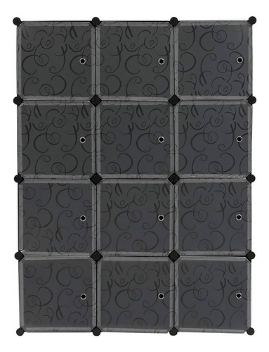 Armario Modular Gadnic Mueble Multiuso Con 12 Cubos