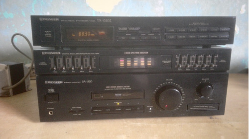 Amplificador Pioneer Sa-1520 Y Tuner Tk-13202