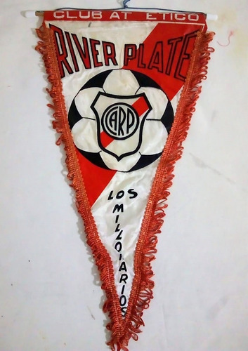 Banderin Club Atletico River Plate Decada Del 70 