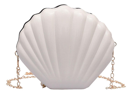 / Bolso De Hombro Con Forma De Concha Para Mujer, Monedero