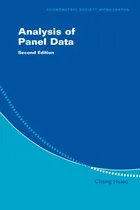 Comprar Analysis Of Panel Data Second Edition Cheng Hsiao