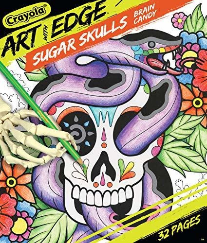 Crayola Sugar Skulls Coloring Book, Volumen 3, Teen Colorin