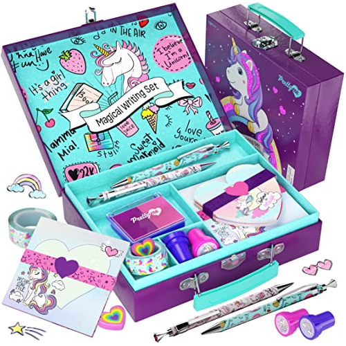 Set De Papelería De Unicornio Niños - Regalos De Unic...