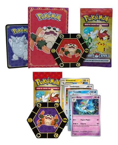 Tarjetas Pokémon Colección Completa Mcdonald's Caja Pikachu