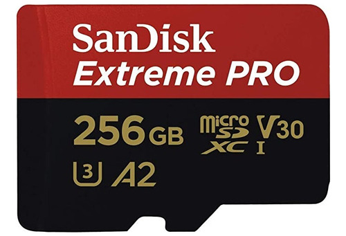 Sandisk Extreme Pro Micro Sd 256gb 4k 170mb/s A2 Dron/gopro