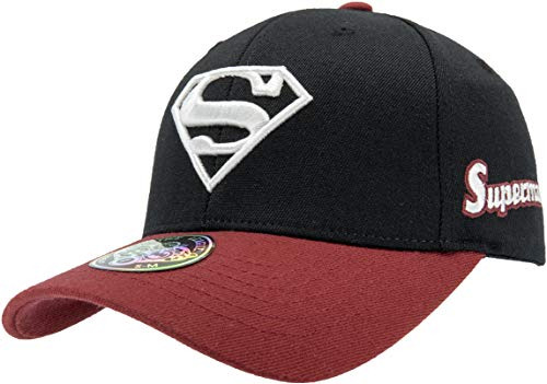 Superman Logo Flexfit Stretch-fit Fitted Baseball Cap 8h9fz