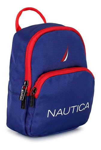 Mini Mochila Parvus Azul Nautica