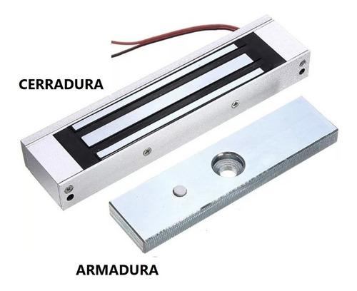 Imagen 6 de 8 de Cerradura Electromagnética + Soporte Z L 350kg De Fuerza Ks