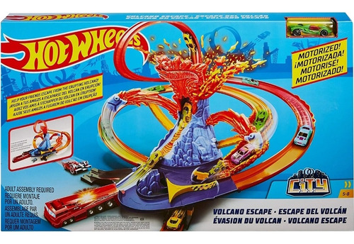 Pista Hotwheels Motorizada Grande 100% Original