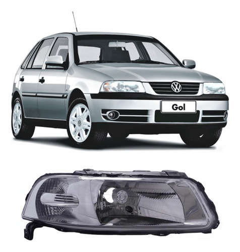 Optica Vw Gol / Saveiro / Country Año 1999 2000 2001 02 Der