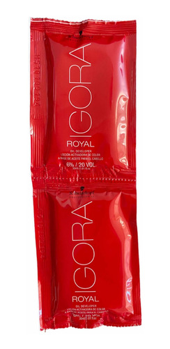 Loción Activadora Igora Royal Sachet De 60 Ml Y Otros