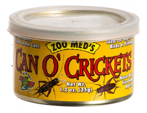 Can O' Crickets Zoo Med's Grillos