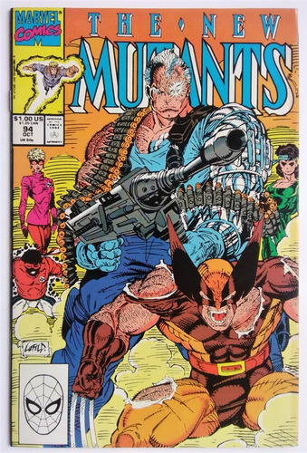 New Mutants 94 Marvel Comics 1990 Wolverine Cable Liefeld 