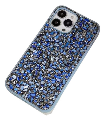 Funda De Silicona Para Iphone14 Colored Diamond