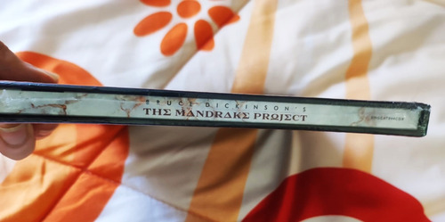 Bruce Dickinson Cd + Comic Mandrake Project Iron Maiden