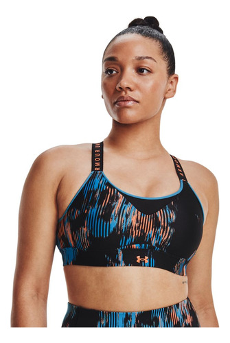 Ref.1369026-001 Ua Top Mujer Ua Infinity High Print Bra