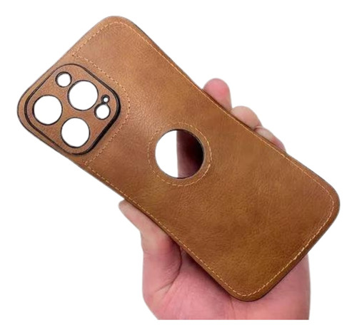 Funda Para iPhone Carcasa Anti-caída Case De Piel De Vaca