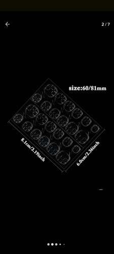 Perfiladores De Cejas X 3 X 10 Planchas Bifaz