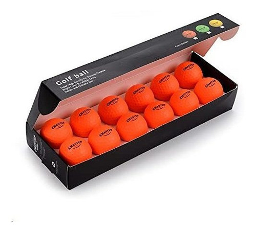 Chastep Pelota Golf Espuma Practica 1.68  Para Interior Alta