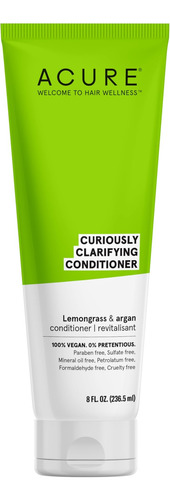 Acure Curiously Clarifying Conditioner & Argan Limpa Suavem