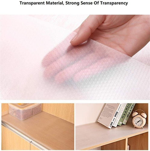 Imagen 6 de 7 de Tapete Transparente Plástico Protector Gabinete Piso 3077296