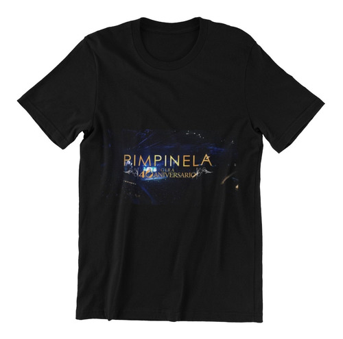 Polera Unisex Pimpinela Gira 40 Aniversario Estampado Algodo