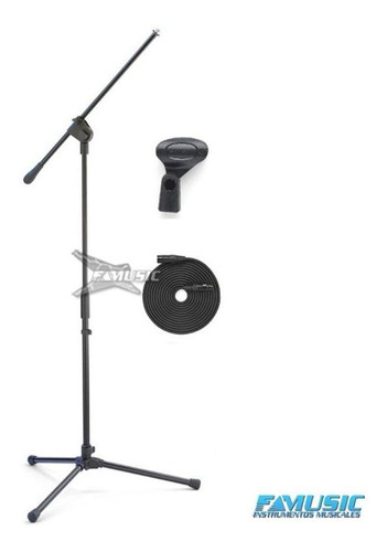 Soporte De Microfono Samson Mk10x Liviano + Cab Y Pi Sale%