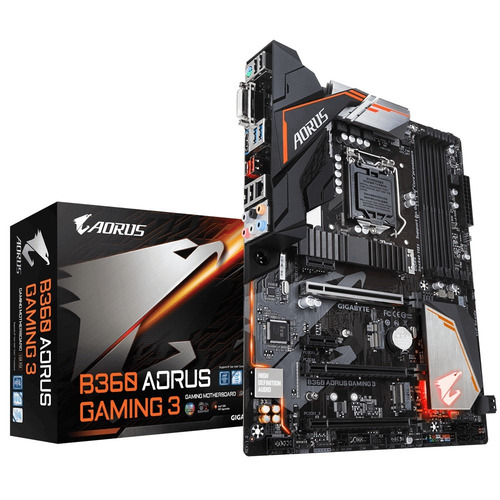 Placa Mãe Gigabyte B360 Aorus Gaming 3 Lga 1151 8º Geração