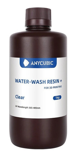 Resina Fotosensible Uv Anycubic 1000g Lavable En Agua