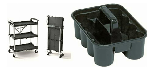 Olympia Tools 85-188 Carro De Servicio Abatible + Rubbermaid