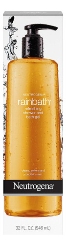 Gel De Baño Neutrogena Rainbath Refreshing, 946 Ml, Aroma Or