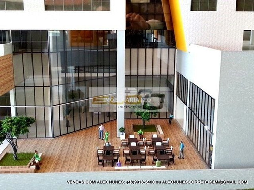 Imagem 8 de 23 de Sala Comercial Nova No Estreito No Globo Tower Com 36 M² E 1 Vaga Na Garagem - 3533-513