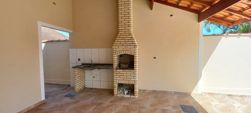 Imagem 6 de 25 de Casa Com Piscina, Área Gourmet Com Churrasqueira, No Bairro Bopiranga Em Itanhaém, Aceita Financiamento Bancário