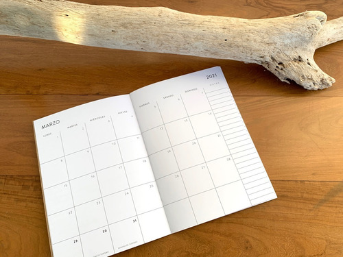 Planner Kraft 2021 - Mil Letterpress