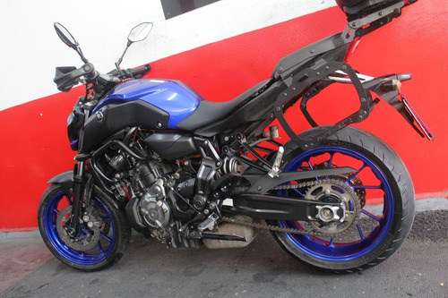 Imagem 6 de 11 de Yamaha Mt07 Mt 07 Mt-07 Abs 689 2020 Azul