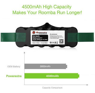 4500mah Ni-mh Batería Para Irobot Roomba 500 600 700 800 Ser