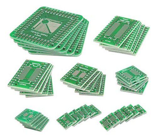 40pcs Pcb Proto Boards Smd To Dip Adapter Plate Convert...