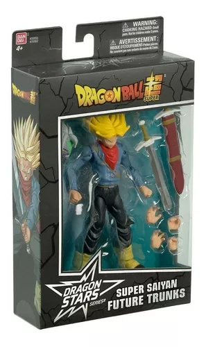 Figura de Ação DRAGON BALL Trunks De Futuro Dragon Stars (Idade Mínima  Recomendada: 4anos)